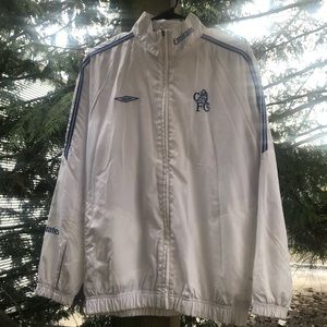 Vintage Umbro Chelsea Fly Emirates CFC windbreaker